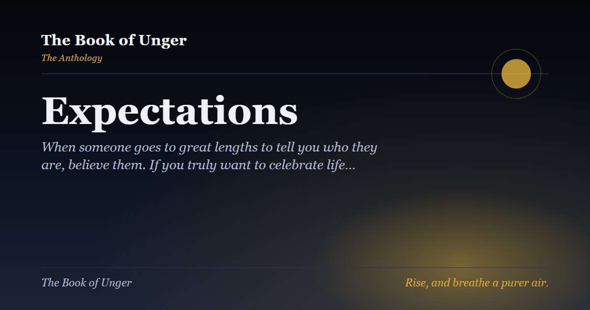 Expectations