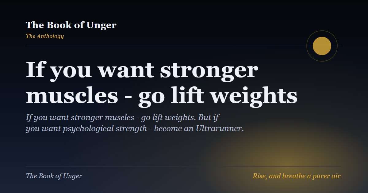 If you want stronger muscles - go lift weights