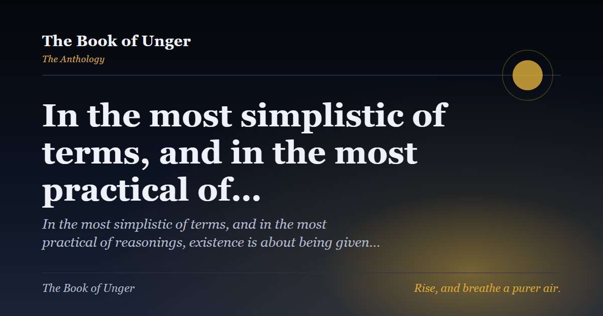In the most simplistic of terms, and in the most practical of…