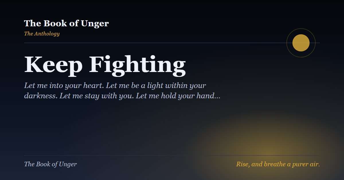 Keep Fighting