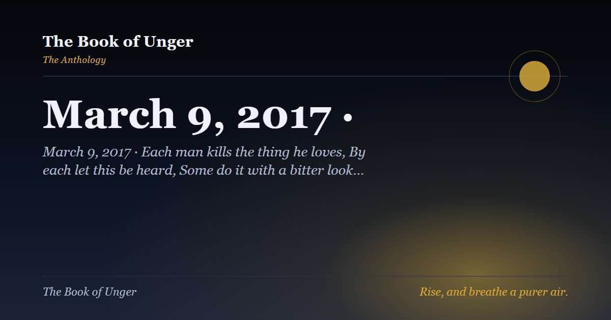 March 9, 2017 ·