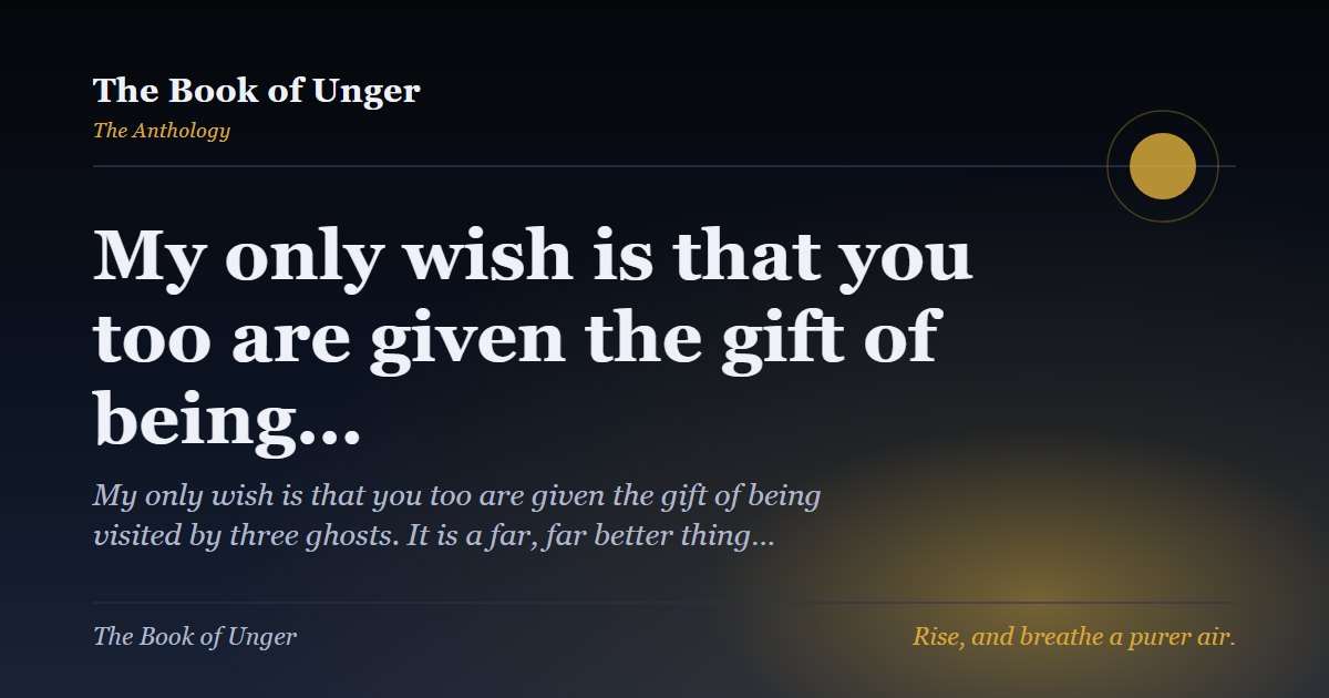 My only wish is that you too are given the gift of being…