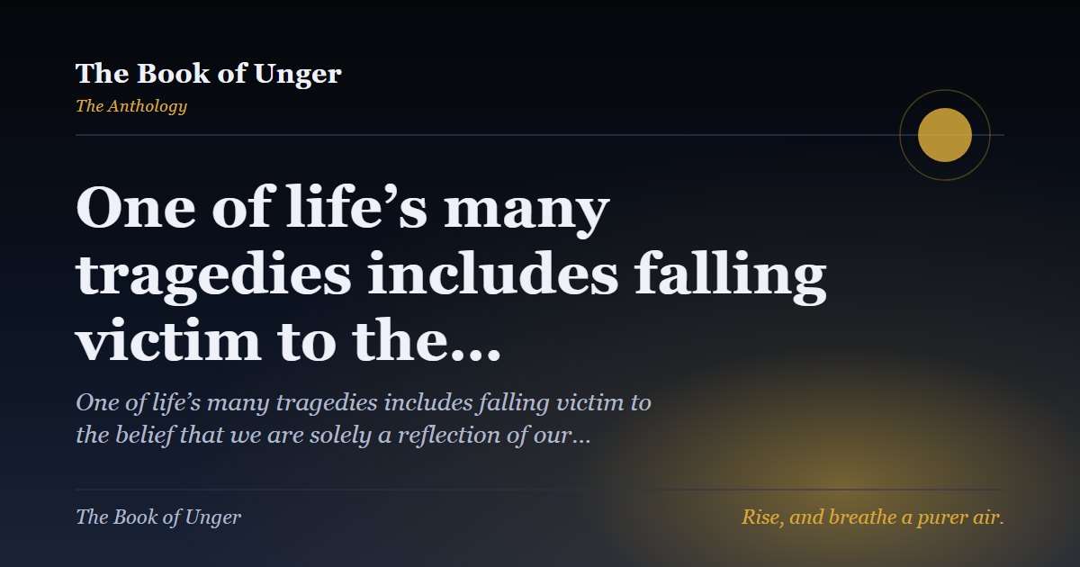 One of life’s many tragedies includes falling victim to the…