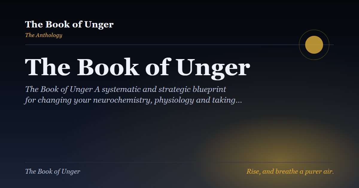 The Book of Unger