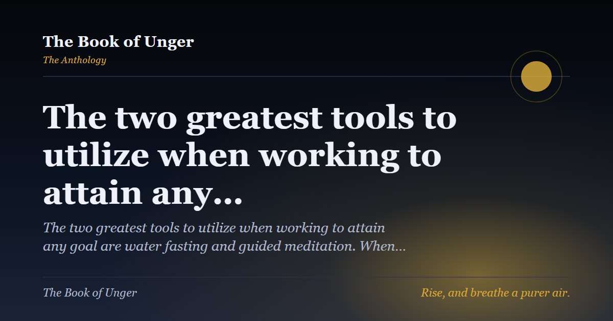The two greatest tools to utilize when working to attain any…